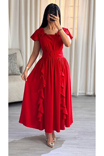 SELSAL Soft ruffle dress