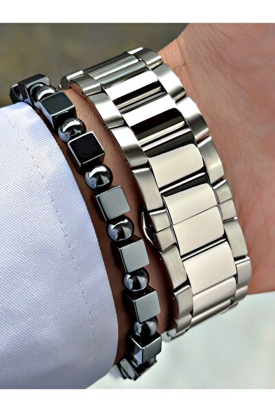 Bentini Men's Wrist Watch – Functional, Steel Band, Waterproof, 2-Year Warranty