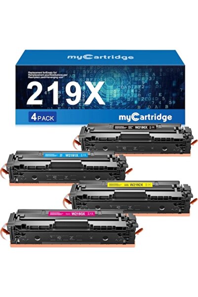 OEM Compatible toner set HP 219X, multicolor, 4 pieces
