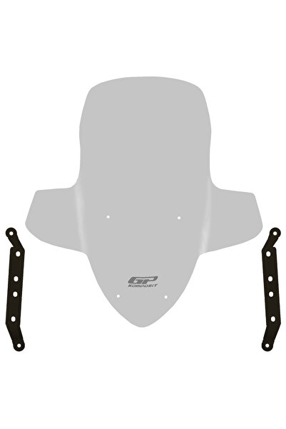 GP KOMPOZİT SYM Joyride 300 2023-2024 Uyumlu Elcikli Ön Cam Füme 66 cm