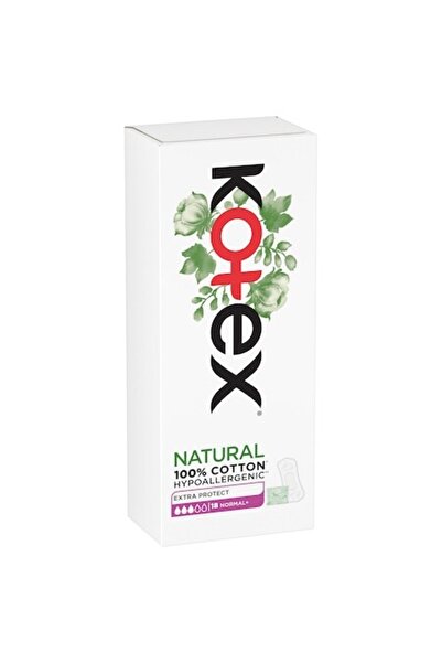 Kotex Extra Protect Daily Pads Normal + , 18 pcs