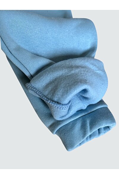 Patriko Boys' Popular Character Inner Fleece Lined Winter Bottom-Upper Set in Burgundy-Grey-Blue Colors