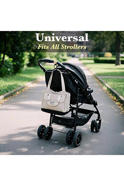 Generic FYGL Stroller Hooks - Adjustable Universal Stroller Clips, Black, Pack of 2