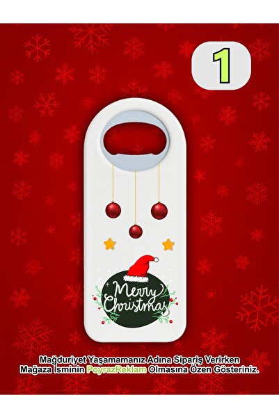 PoyrazReklamTasarım Yılbaşı Hediyelik Magnet Açacak, Yeniyıl, Christmas, Yılb...