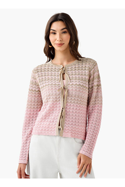 Iconic كارديجان عادي برقبة دائرية