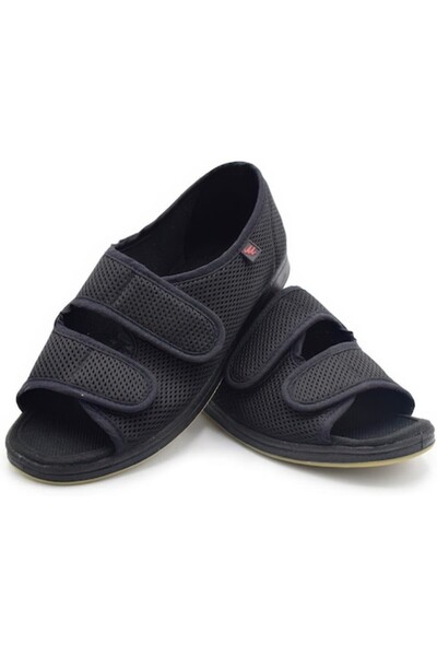 OEM Women's sandals, non-slip sole, black, EU 40