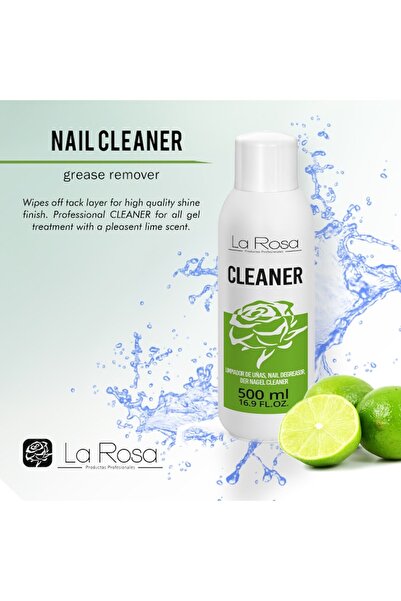 LA ROSA LaRosa Professional Nail Degreaser - Nail Cleaner for UV/LED Gel Manicure - 500 ml