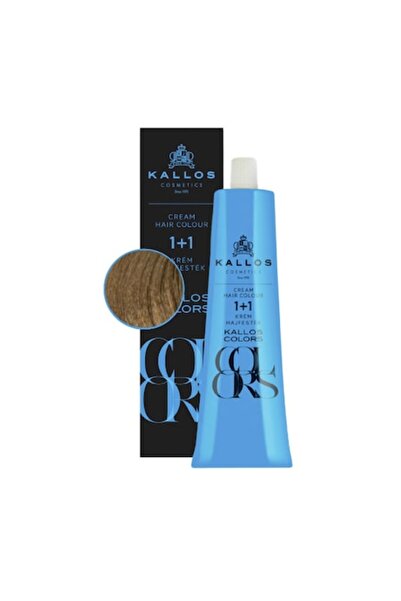 Kallos Cosmetics Vopsea de păr Kallos Colors 60 ml nr. 8C blond deschis cenușiu