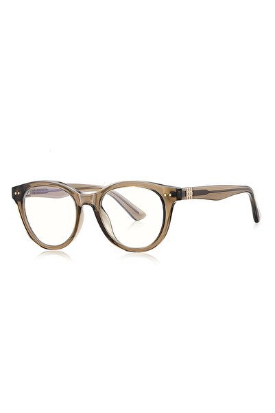 SKYDDAR INNOVATION Blue Light Protection Glasses Unisex/Men, Metal Frames, 2231, Modern Design, set sticker, Brown