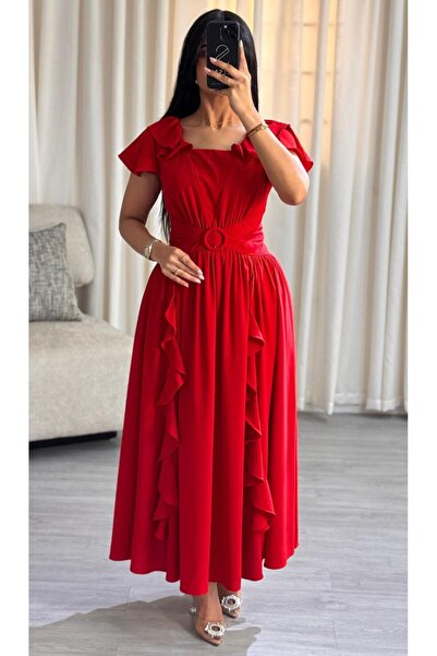 SELSAL Soft ruffle dress