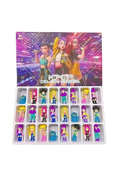 OEM 24 K-Pop Demon Hunters Advent Calendar Figures
