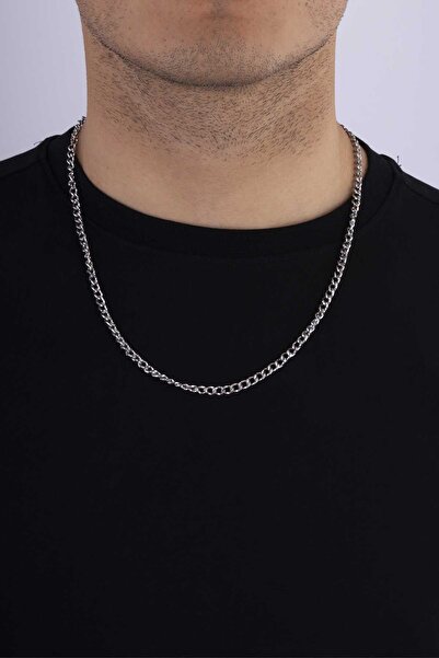 Gümüş Pazarım Classic Model Men's Steel Chain