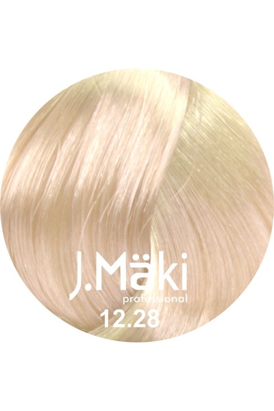 J.Mäki professional Vopsea de păr 12.28 Blond Bej Perlat Super Deschis 60 ml