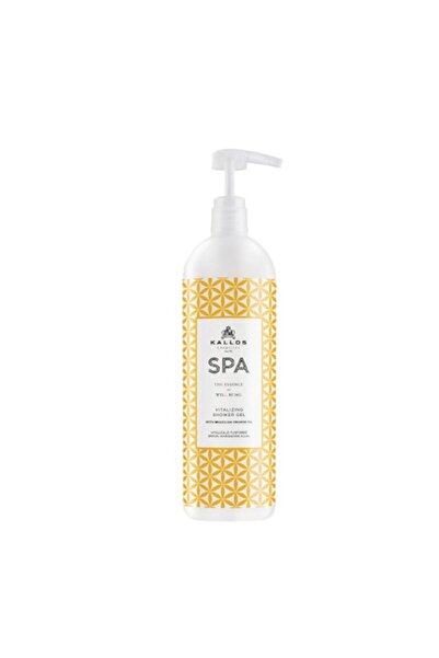 Kallos Cosmetics Gel de duș Kallos Spa Vitalizing cu ulei de portocale brazil...