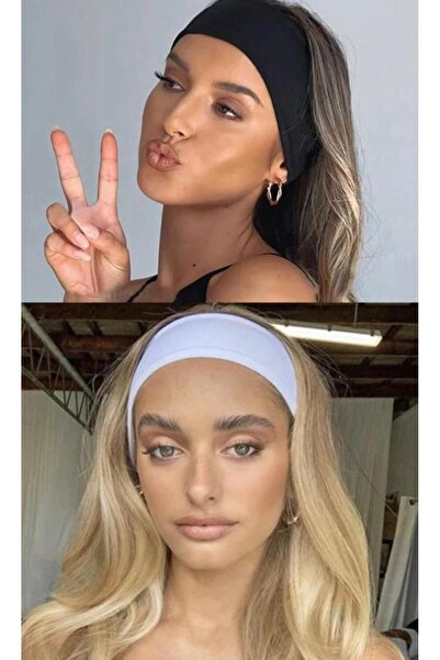 diclecollection 2-Pack Unisex Athlete Hair Bandana Yoga Headband / Hair Tie