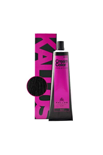 Kallos Cosmetics Vopsea de păr Kallos Prestige 60ml, nr. 1 Negru