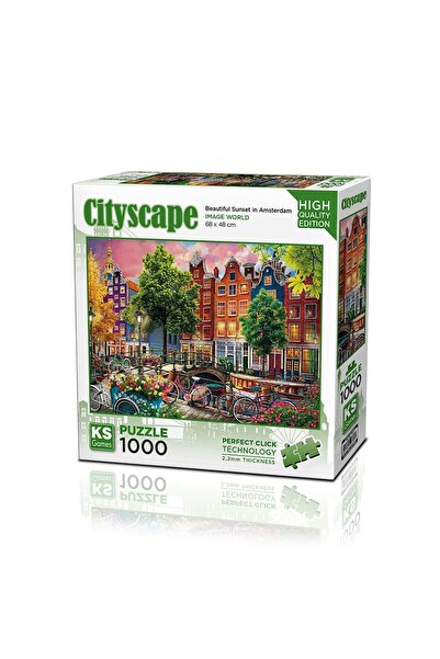 Nilly Toys لغز 20793: 1000 قطعة من غروب الشمس الجميل في أمستردام