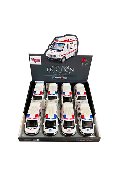 Nilly Toys HT-7737 SURT IŞIKLI SESLİ AMBULANS POLİS