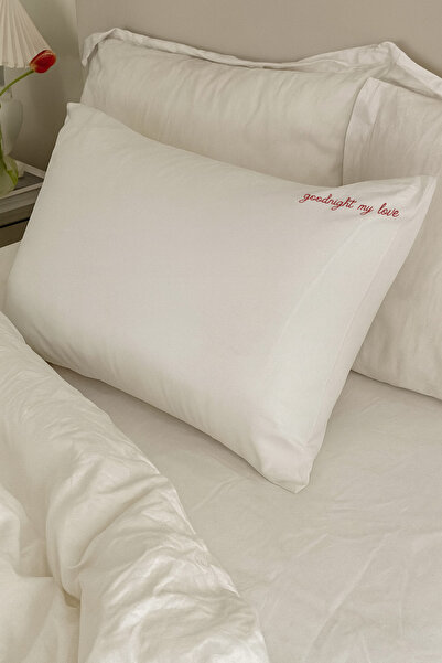 LIWOGY Goodnight My Love Printed Double Pillow Case
