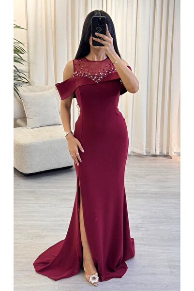 SELSAL soft embroidered evening dress