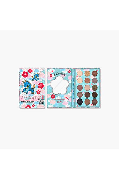 Rude Chibi Manga Collection 15-Colour Eyeshadow Palette - 15 gms