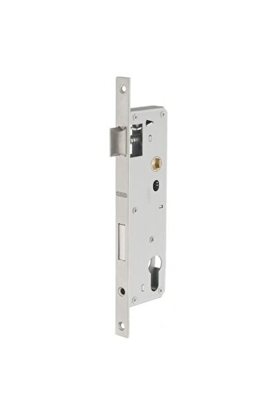 THIRARD Mortise Entrance Lock 35 x 92 mm for European Profile Cylinder, Zinc-Plated, No Faceplate
