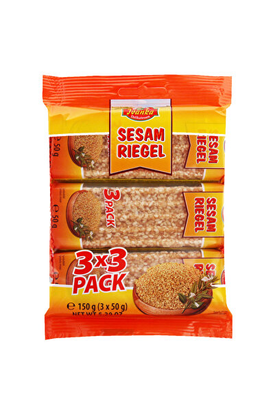 ivanka Baton cu susan și caramel 3x50g