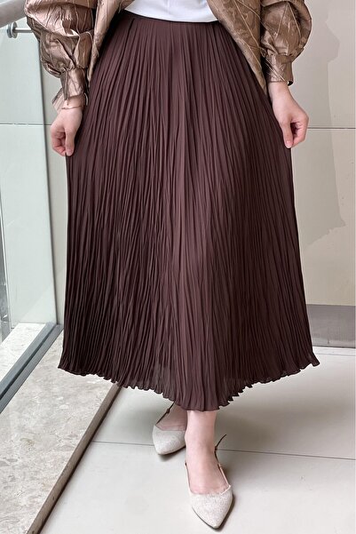 Genel Markalar Sentez 5432 Şifon Kırıştırma Etek