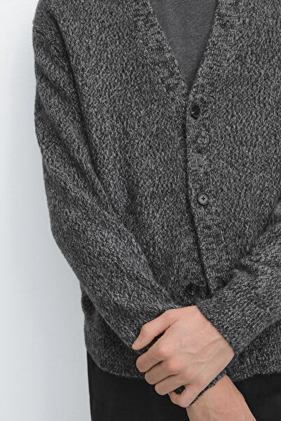 Massimo Dutti Yün karışımlı triko hırka