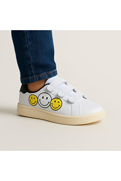 adidas Advantage Smiley Children's Casual Sneaker Shoes