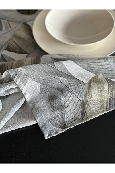 Lucien Home Printed Tablecloth with Linen Effect