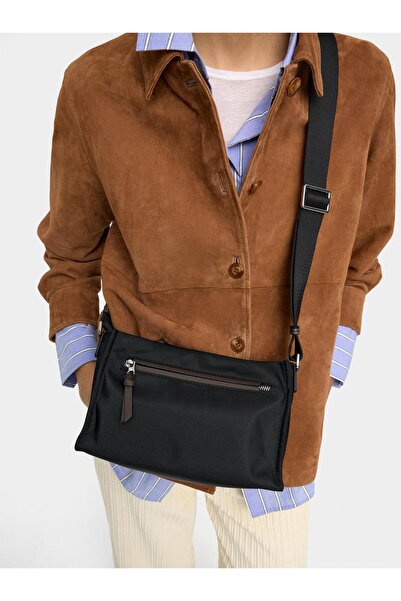 PARFOIS Teknik Kumaş Çapraz Askılı Orta Boy Çanta