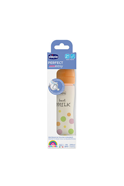 Chicco PERFECT EASY BİBERON PP 250ML ORTA-KIZ