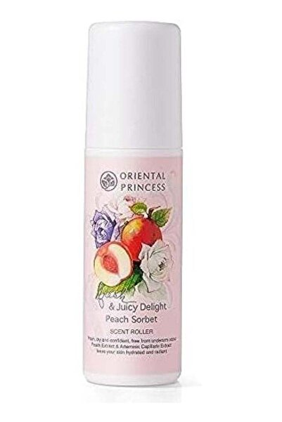 Oriental Princess مزيل عرق دوار برائحة الخوخ المنعش والعصير، 70 مل
