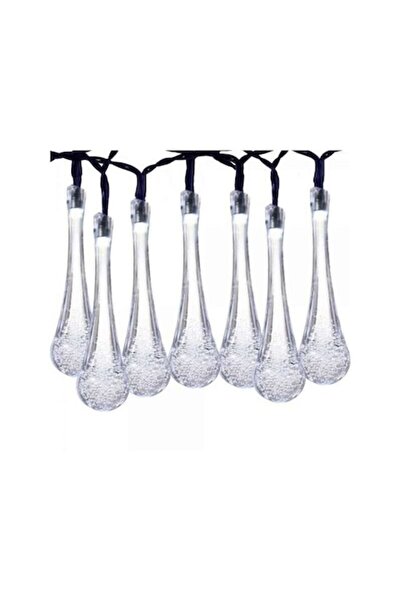 Danex Ghirlandă luminoasă solară 6 m, 28 LED-uri, ornamente în formă de picăt...