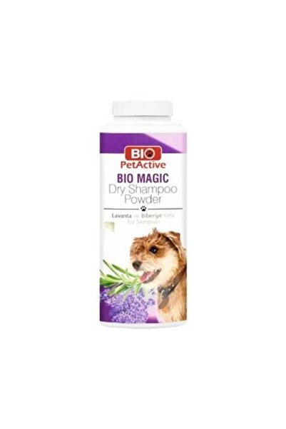 Bio PetActive Șampon uscat pudră BioMagic pentru câini Bio PetActive, 150g
