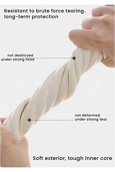 Generic Mikoz Baby Edge Corner Guards — Soft Shock-Absorbing Foam Strip (White, 2 m)