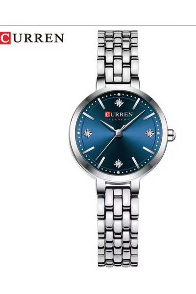 Curren Blanche Women's Luxury Wristwatch – Elegant Dial with Crystal Accents