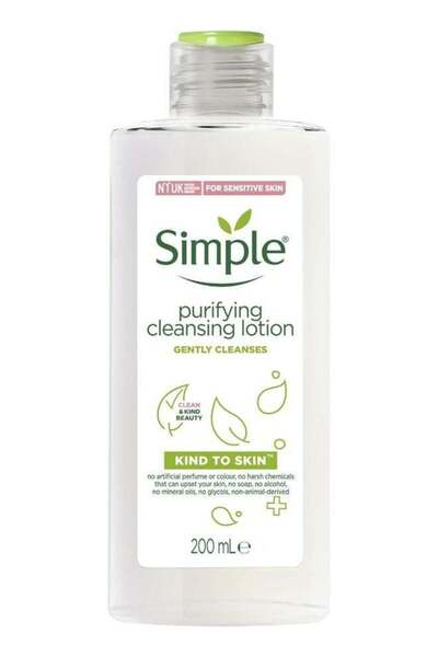 Simple Kind to Skin Cleansing Lotion, 200ml