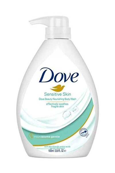 Dove Sensitive Skin Nourishing Body Wash Effectively Soothes Fragile Skin 100...