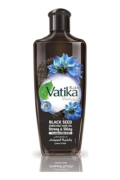 Vatika Naturals Black Seed Enriched Hair Oil Strong & Shiny 200 ml