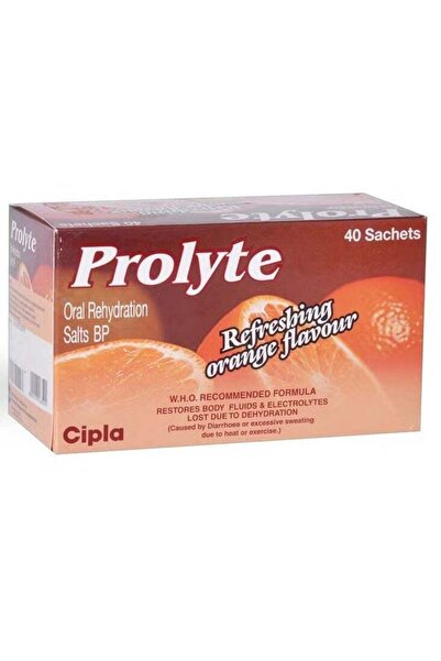 Cipla Prolyte Sachet Orange 40'S