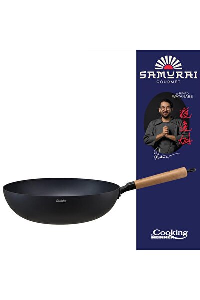 Heinner Wok pan 32X9 Cm, Rikito Watanabe, Samurai Gourmet, Cooking By