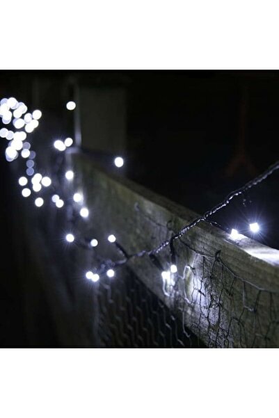 Danex Lumini de Crăciun cu baterii, tip liniar, 2 efecte luminoase, fir verde...