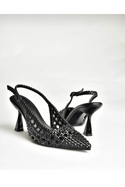 BARIŞ AKBULUT Knitted Vegan Leather Shoes