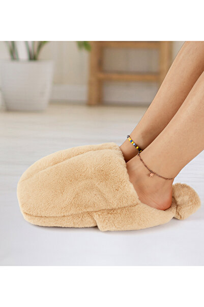 Pabtex Winter Foot Warmer Plush Slippers – Comfortable Heat Preservation at Home