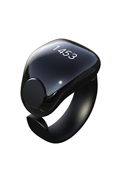 WESLAMIC ITasbih-Faith Smart Ring (5-in-1) - OLED, App Support, Magnetic Charging, Waterproof Zikr C