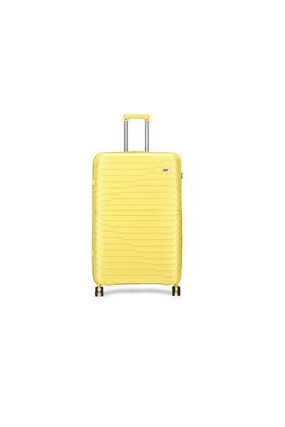 Vip Tourage Set of 3 Polypropylene Hard Sided 4-Wheeler Spinner Trolley Bag with TSA Lock