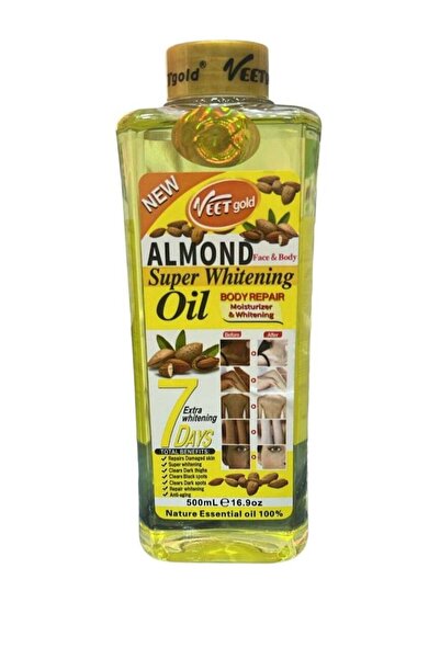 Veet Gold Almond Super Whitening Oil 500 ML
