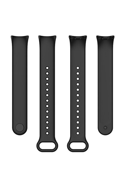 PHN MAG Silicone strap with metal pin, compatible with Xiaomi Mi Band 8/9/10, PHN Mag, Black